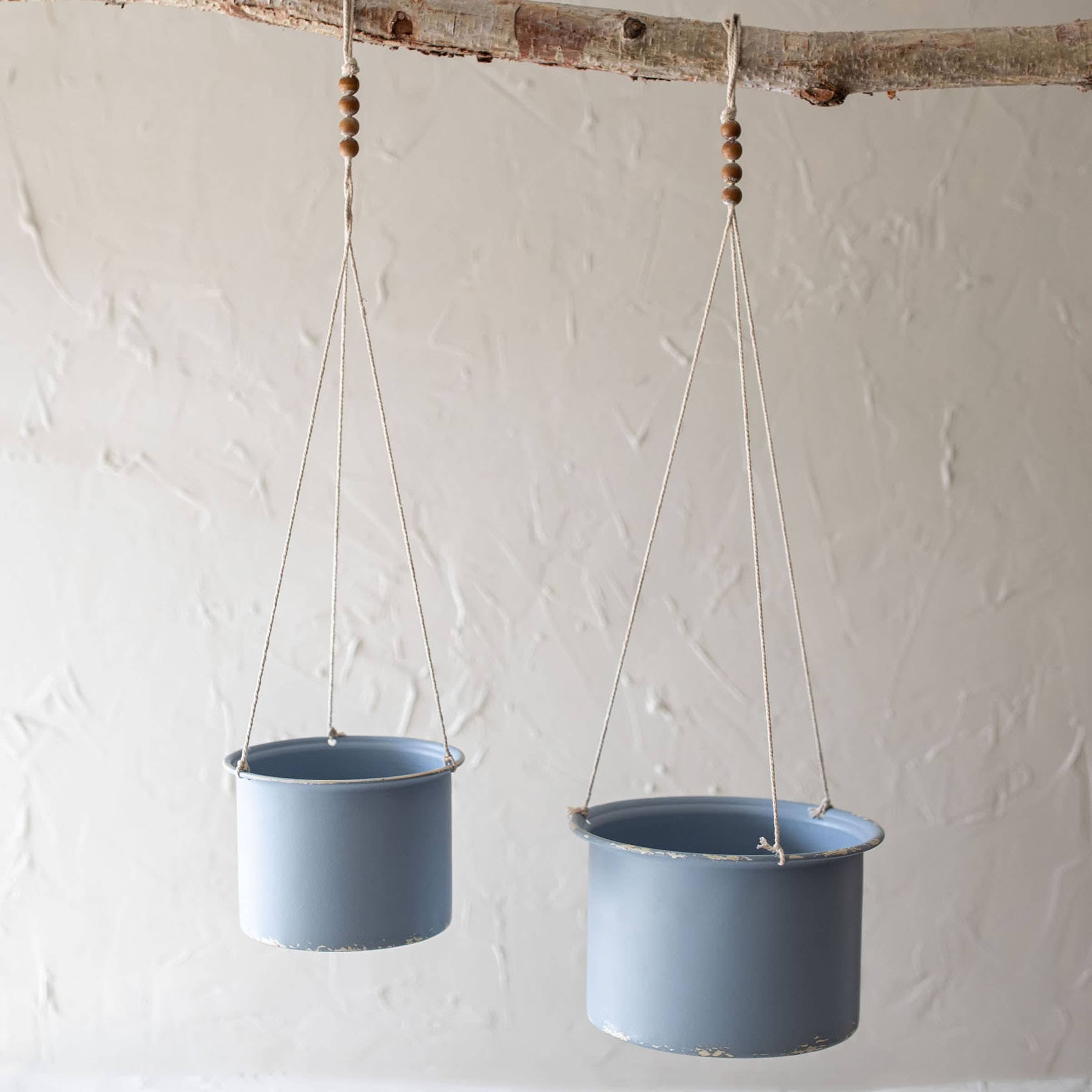 7" Pilar Hanging Planters