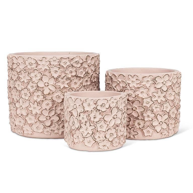 4" Pink Florette Planter
