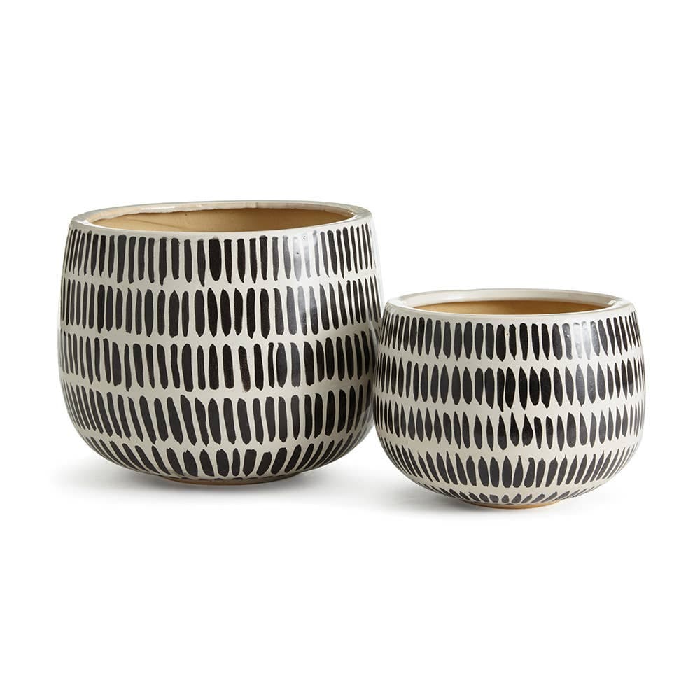 Medium Uma Hand-Painted Pots