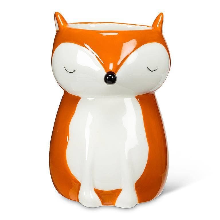 Sitting Fox Planter