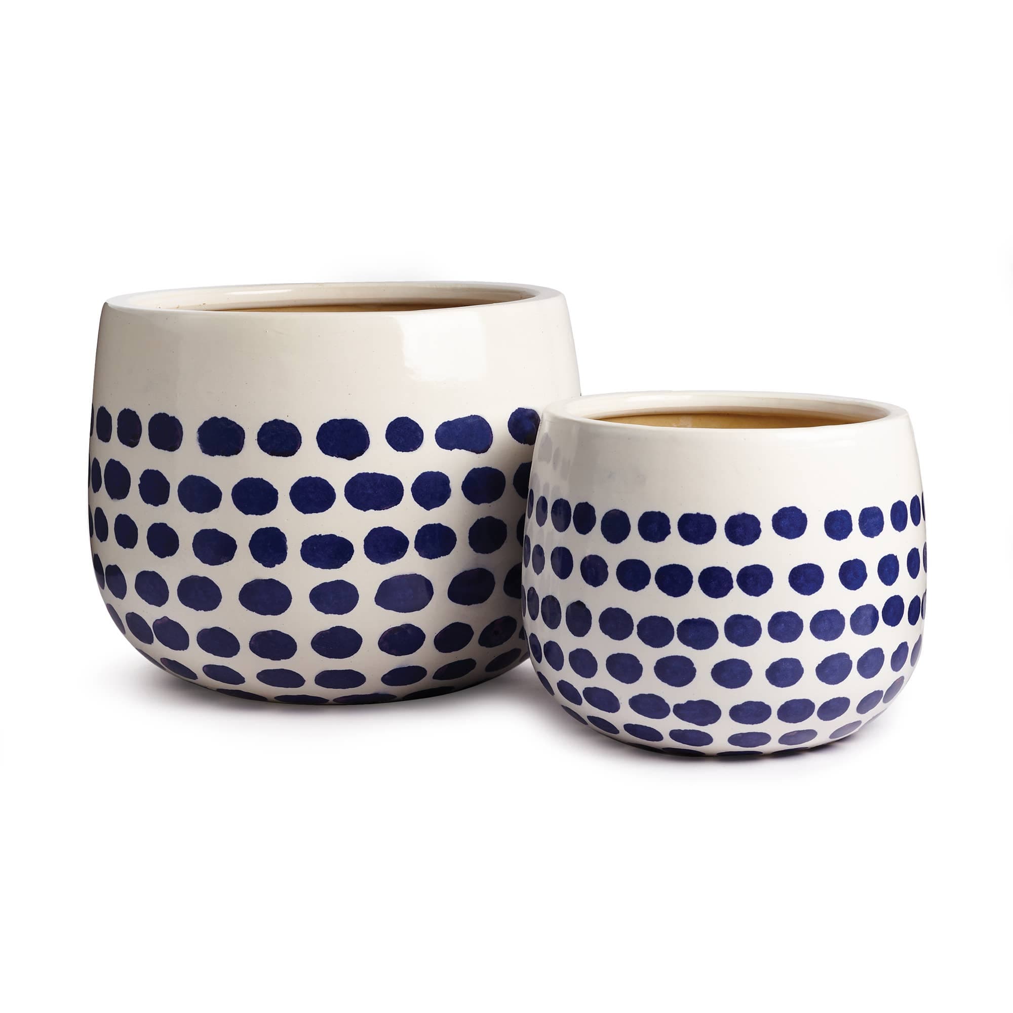 Lana Hand-Painted Pots 9"