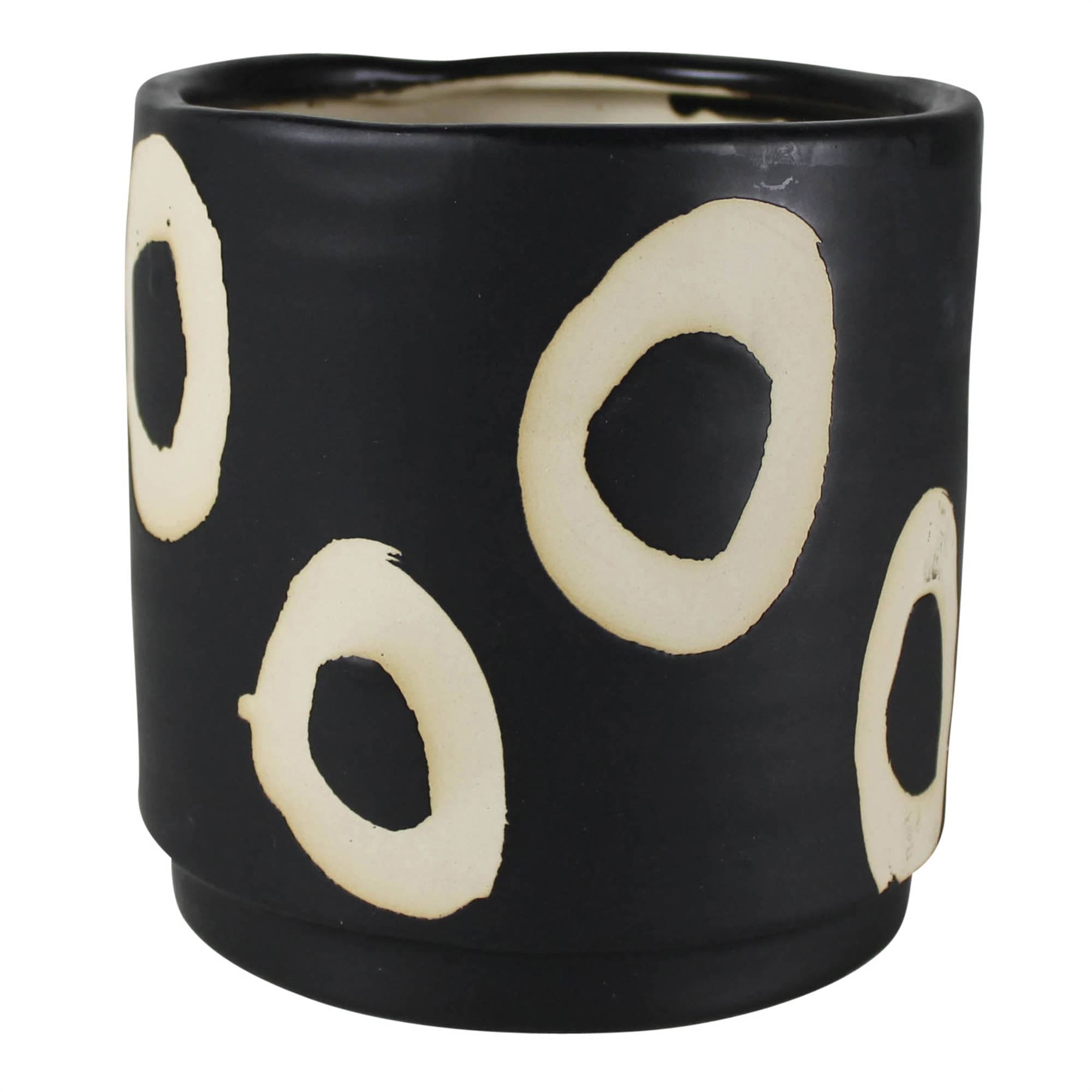 Lulu Cachepot, Ceramic - 6"